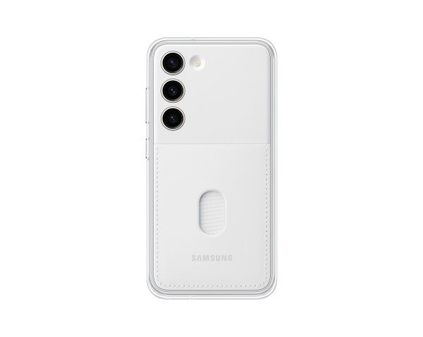 Купить Чехол-накладка Samsung Frame Case S23,Белый (EF-MS911CWEG)